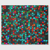 Colorful Multicolored Pattern Cadeaupapier (Vlak)