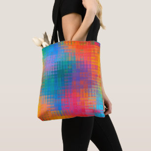 Colorful Multicolored Pattern Draagtas