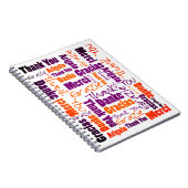 Colorful Multilingua Merci Gratitude Journal (Côté Droit)