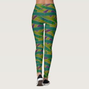Colorful Mummy Wrap naadloze design Leggings
