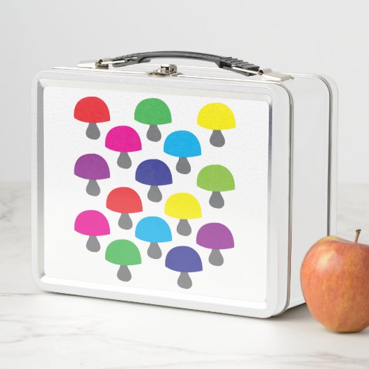 Colorful Mushroom Patroon (In situ)