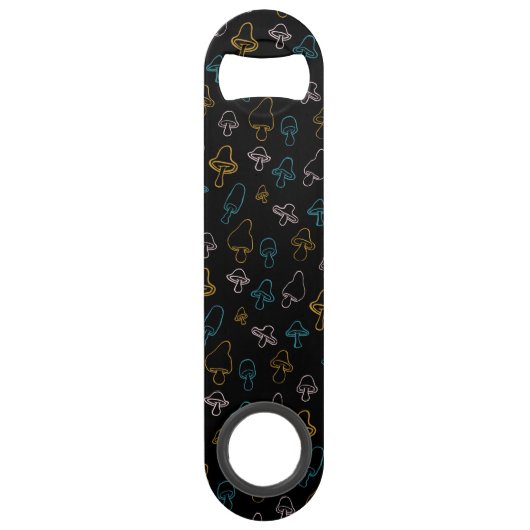 Colorful Mushroom Patroon Speed Flessenopener (Voorkant)