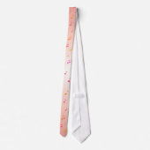 Colorful Musical Notes: Necktie / Stropdas (Achterkant)