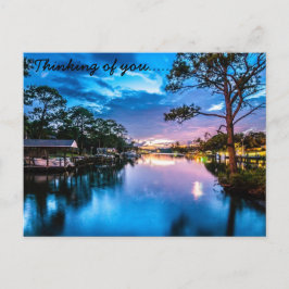 Colorful Mythical Sunset Briefkaart