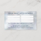 Colorful Nails Spiral Appointment Visitekaartje (Achterkant)