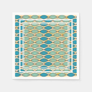 Colorful Napkin met Afrikaanse structuur Servet