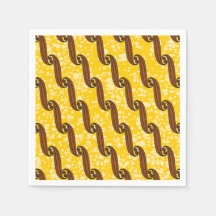 Colorful Napkin met Afrikaanse structuur