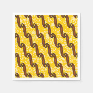 Colorful Napkin met Afrikaanse structuur Servet