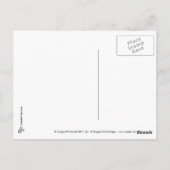 Colorful Narrows briefkaart (Achterkant)