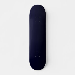 Colorful Navy Blue Waterverf Skateboard
