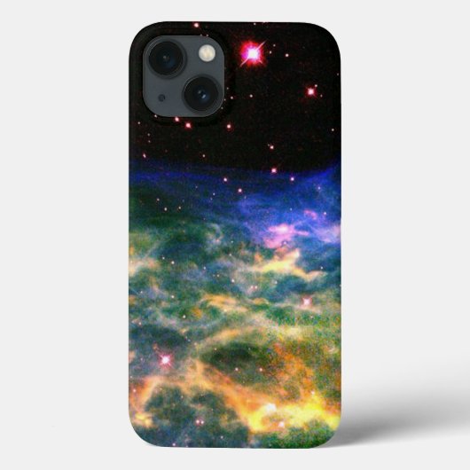 Colorful Nebula and Stars iPad Case (Achterkant)