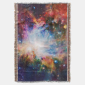 Colorful Nebula Deken (Voorkant Verticaal)