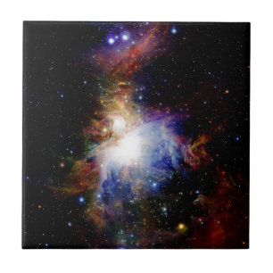 Colorful Nebula Tegeltje