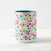 Colorful Neon Drug Patroon Mok (Midden)