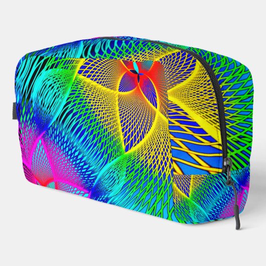 Colorful Neon Lights Toilettasje (Rechterhoek)