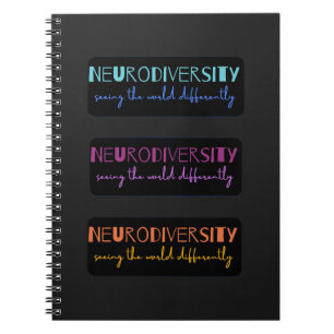 Colorful Neurodiversity Notitieboek