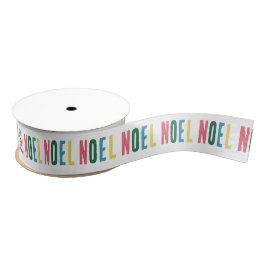 Colorful Noel Christelijke kerst Grosgrain Lint