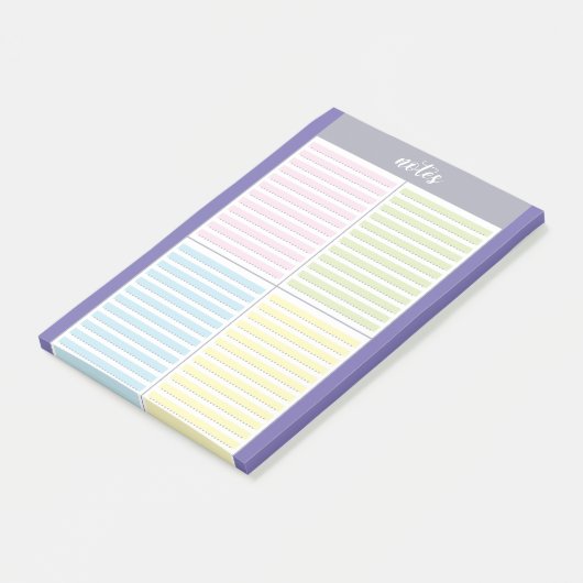 Colorful Note Boxes (Schuin)