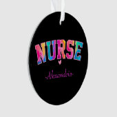 Colorful Nurse Ornament (voorkant)