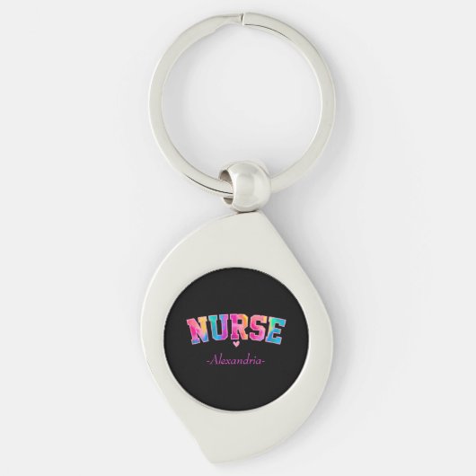 Colorful Nurse Sleutelhanger (Voorkant)