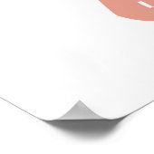 Colorful Nursery Cute Numbers Poster (Hoek)