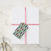 Colorful Nutcrackers - Gift Label Cadeaulabel (Met Touw)