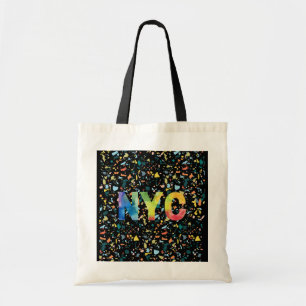 Colorful NYC New York City Canvas tas