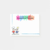 Colorful Occupational Therapist Sticky Notes (Voorkant)
