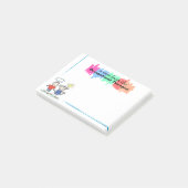 Colorful Occupational Therapist Sticky Notes (Schuin)