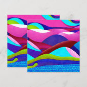 Colorful Ocean Hills (Voorkant / Achterkant)