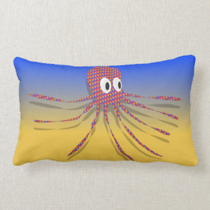 Colorful Octopus Kussen