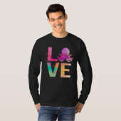 Colorful Octopus Mom Octopus T-shirt (Voorkant volledig)