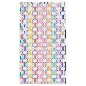 Colorful Open Circles Klein Cadeauzakje (Achterkant)