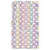 Colorful Open Circles Klein Cadeauzakje (Voorkant)