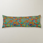 Colorful  Orante Paisley Lichaamskussen (Voorkant)