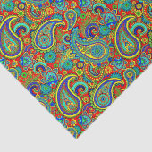 Colorful  Orante Paisley Tissuepapier (Detail)