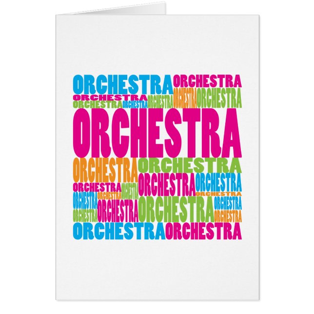 Colorful Orchestra (Voorkant)