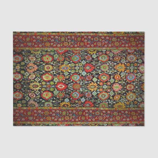 Colorful Oriental Rug look Tissuepapier (Voorkant)
