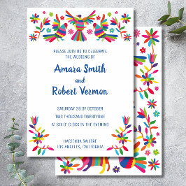 COLORFUL OTOMI MEXICAN AANKONDIGING