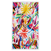 Colorful Otomi Print Gift Bag Klein Cadeauzakje (Voorkant)