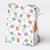 Colorful Owls Bedankdoosjes (Achterkant)