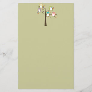 Colorful Ownership in  Tree Briefpapier