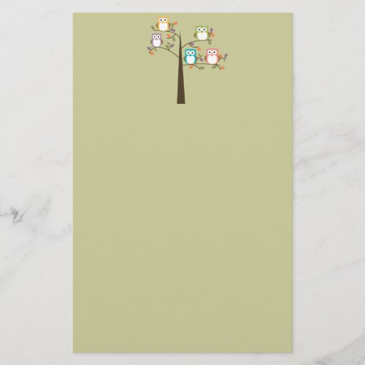 Colorful Ownership in Tree Briefpapier (Voorkant)