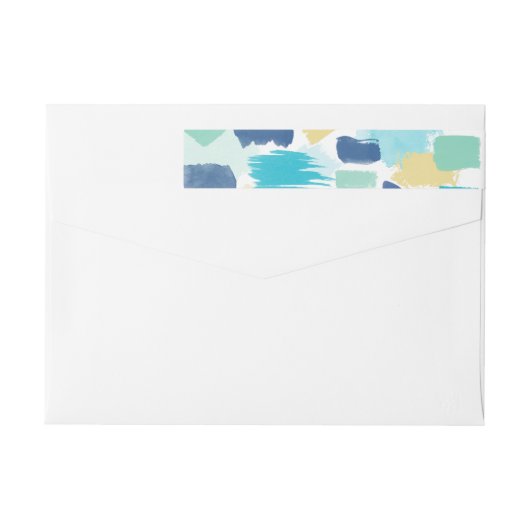 Colorful Paint Strokes (Achterkant)