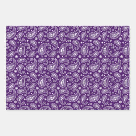Colorful Paisley Design Inpakpapier Vel