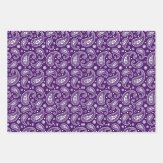 Colorful Paisley Design Inpakpapier Vel