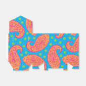 Colorful Paisley Pattern Bedankdoosjes (Uitgevouwen)