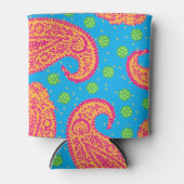 Colorful Paisley Pattern Blikjeskoeler (Voorkant)