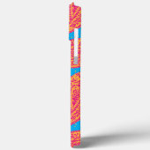 Colorful Paisley Pattern iPhone Case (Achterkant / Links)