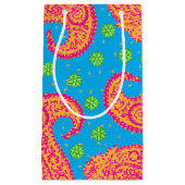 Colorful Paisley Pattern Klein Cadeauzakje (Voorkant)